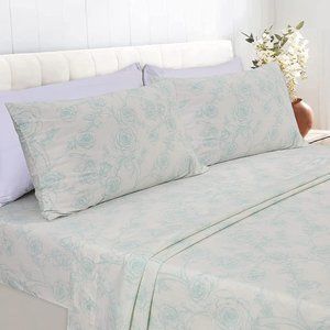 New 4 Piece 100% Cotton Sheet Set